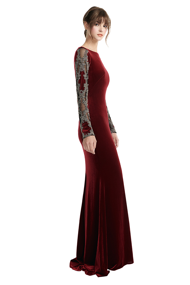 side view of the dress